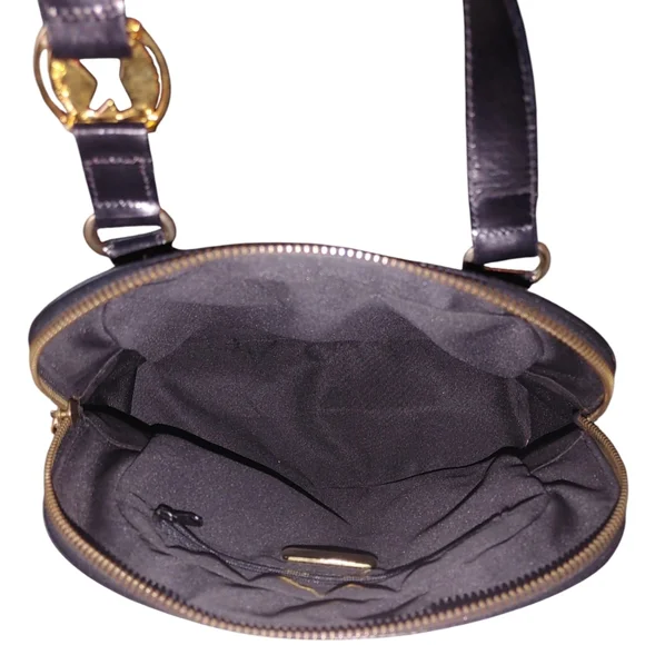 Paloma Picasso Small Nylon & Leather Handbag - Picture 3 of 16